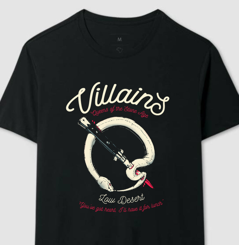 Camiseta Queens of the Stone Age - Villains
