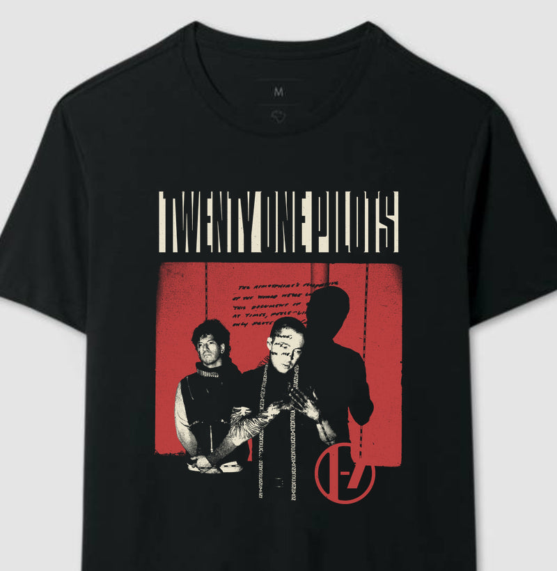 Camiseta Corazón - Twenty One Pilots