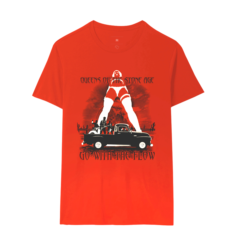 Camiseta Queens of the Stone Age - Go With The Flow