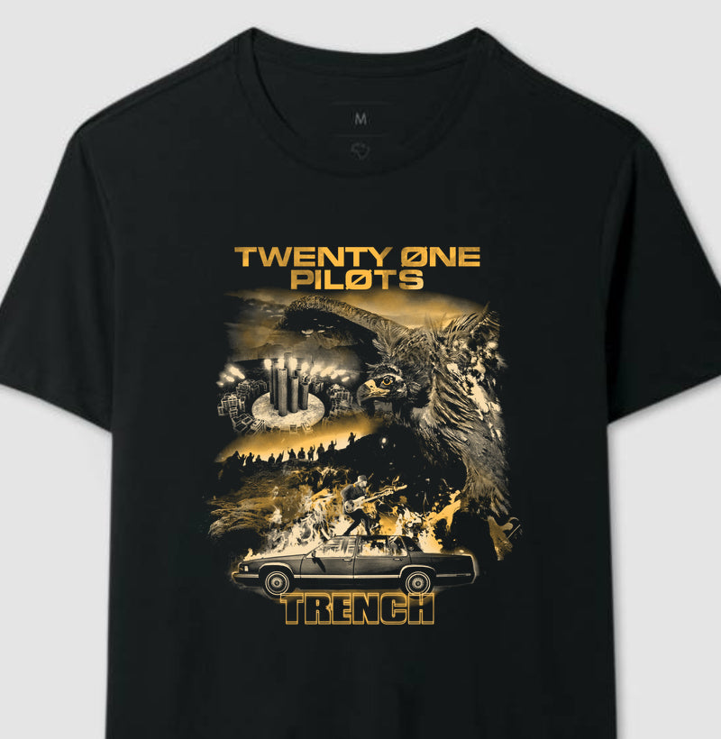 Camiseta Trench - Twenty One PIlots
