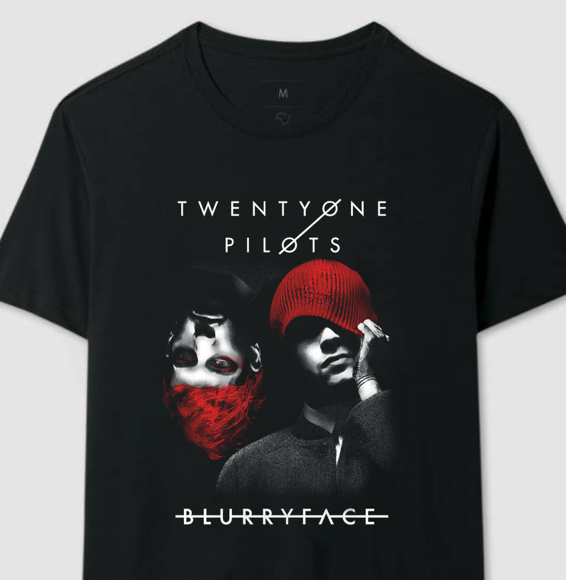 Camiseta Blurryface - Twenty One Pilots