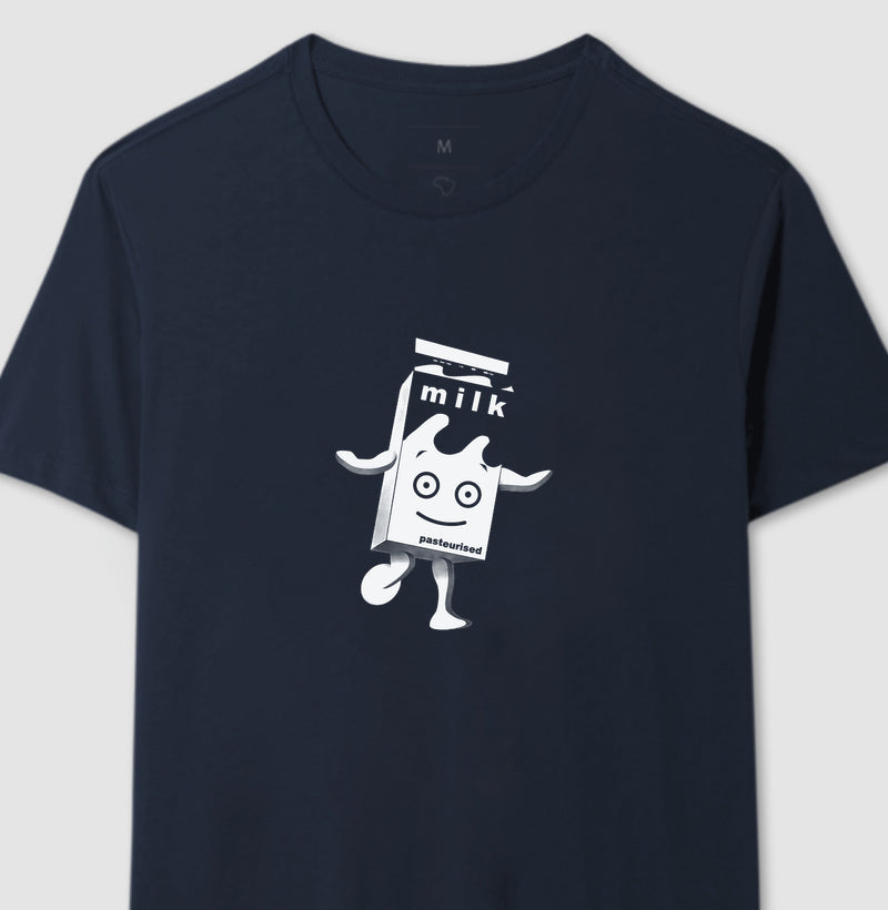 Camiseta Blur - Coffee And Tv - Milky