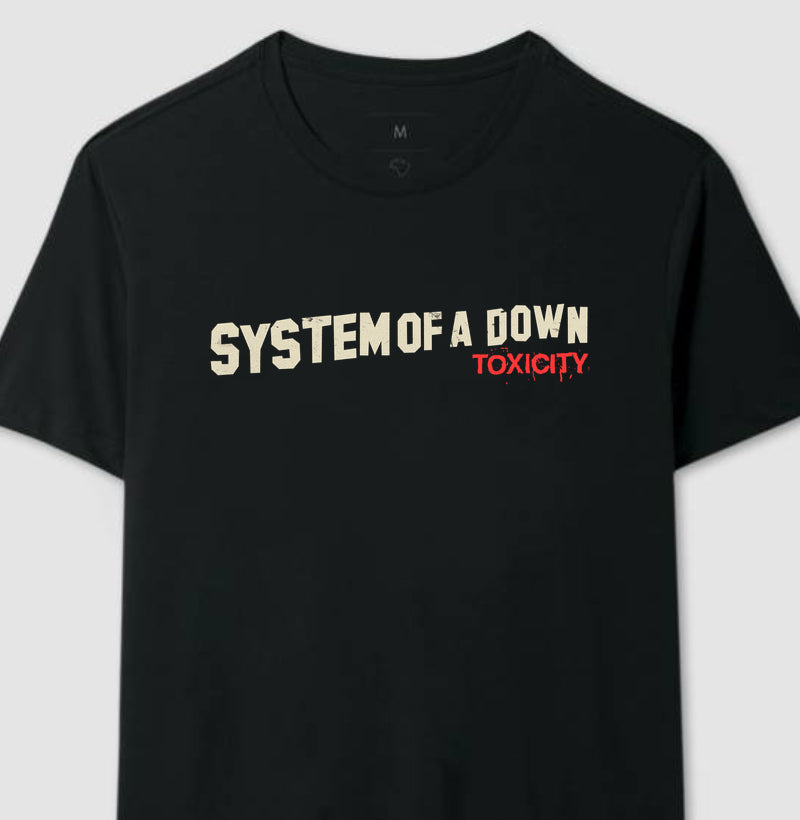 Camiseta Toxicity - System Of A Down