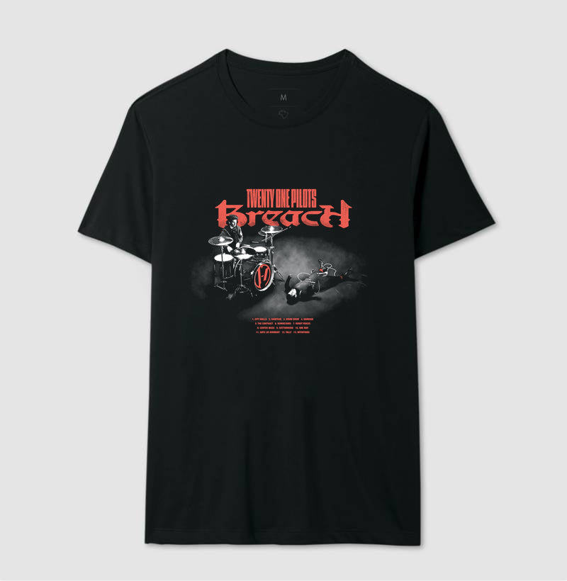 Camiseta Breach - Twenty One Pilots